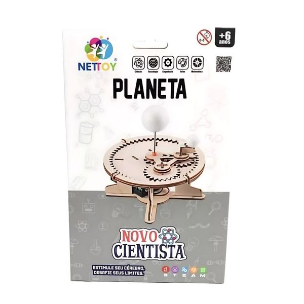 Brinquedo Nettoy Novo Cientista Planeta 40020 (MP)