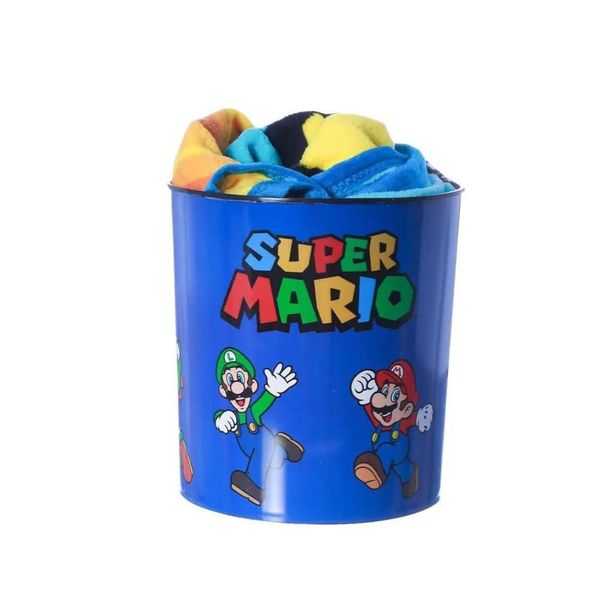 Kit Balde E Manta Zonacriativa Super Mário 40878 (MP)