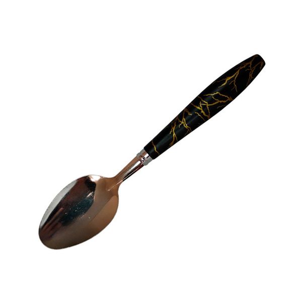 Jogo De Colheres Artrin Inox 06 Peças Preto ART-24-134 (MP)