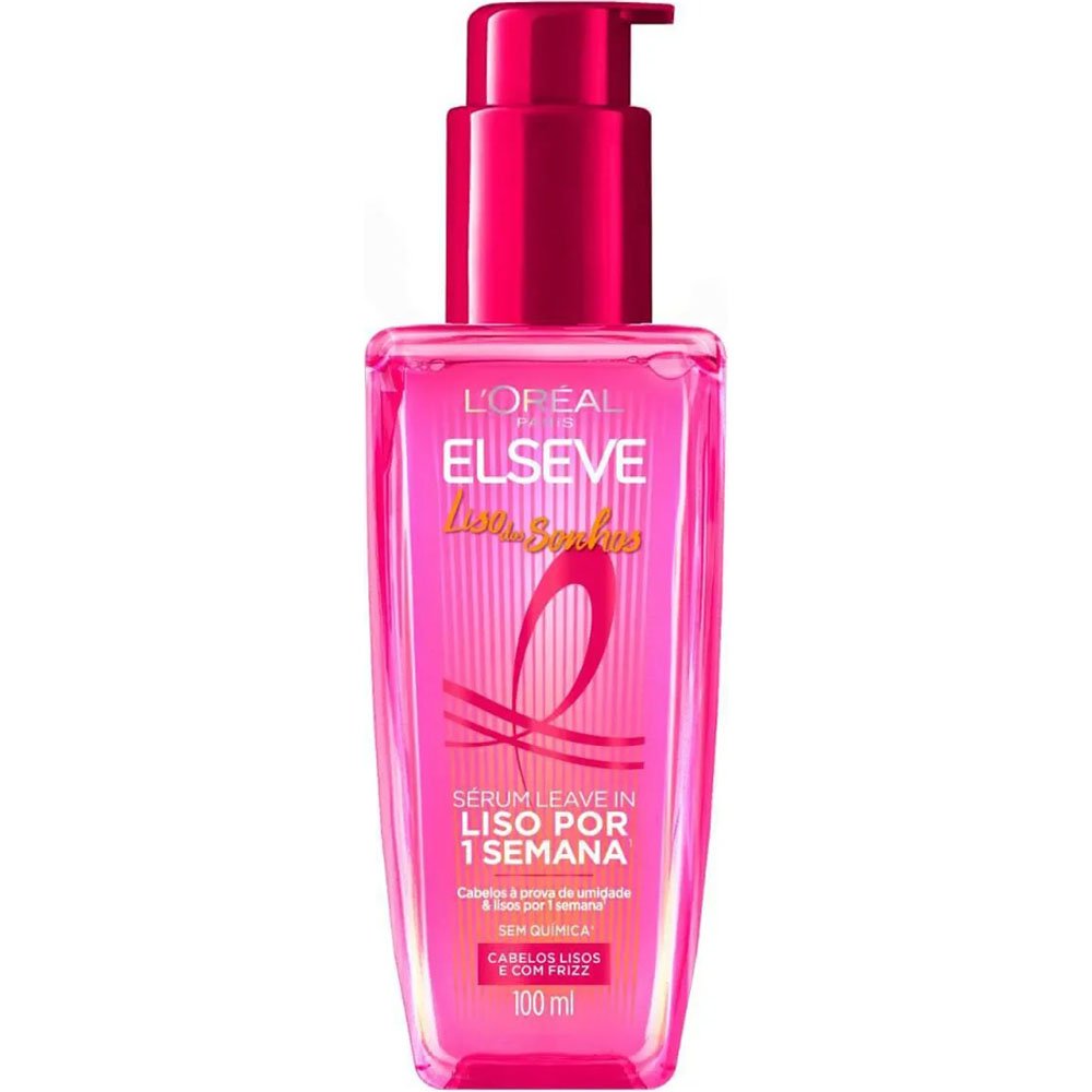 Sérum Capilar Leave-In L'Oréal Paris Elseve Liso dos Sonhos 100ml