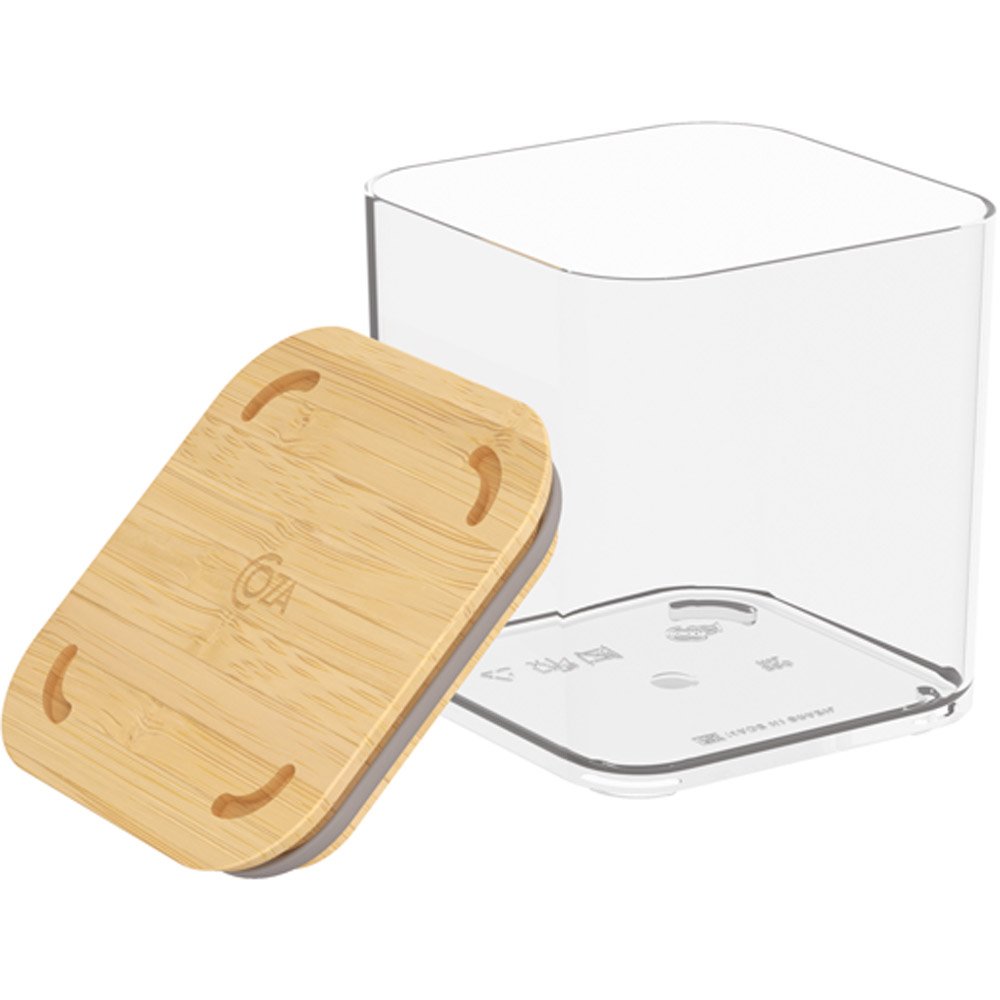 Pote Coza Hermético Com Tampa De Bambu 580Ml 40641/3009