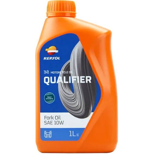 Óleo De Suspensão Repsol Para Moto 10W Qualifier Sintético 1L (MP)