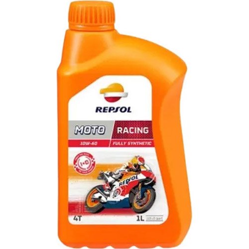 Óleo De Motor Repsol Para Moto 10W-60 Racing 4T Sintético 1L (MP)