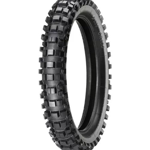 Pneu Moto Vipal Aro 18 120/100-18 68M CR400 Cross Tubetype Traseiro Com Câmara (MP)