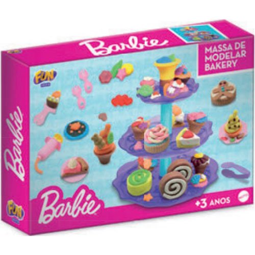 Massinha de Modelar Barbie Fun Bakery F0137-8