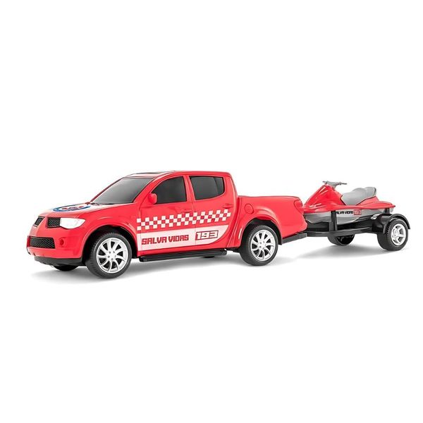 Caminhonete De Brinquedo Roma Jensen Resgate Veículo Aquático 1168 (MP)