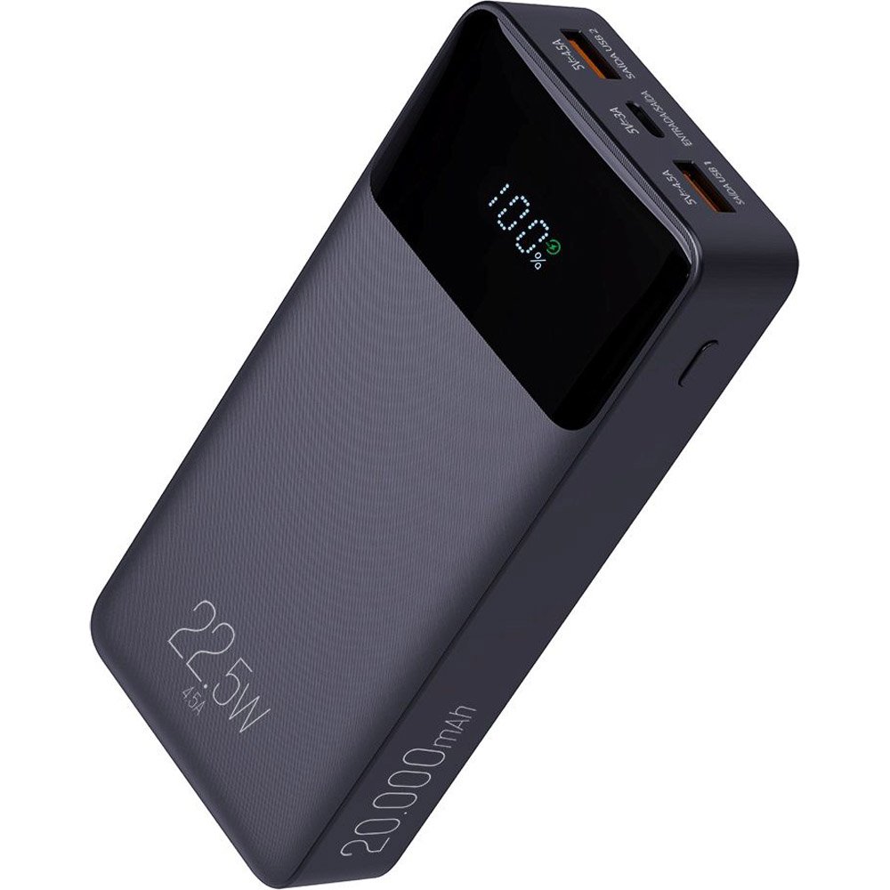 Power Bank Elg 20000mah Com Display Digital Indicador Preto Pb200bk