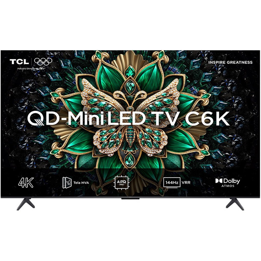 Smart Tv 4K 55" TCL Qd-Mini LED 55C6K