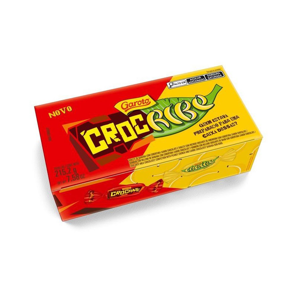 Caixa de Bombons Garoto Crocribe 215,2g