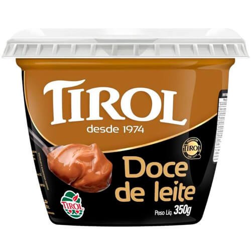 Pote De Doce De Leite Tirol Tradicional 350g