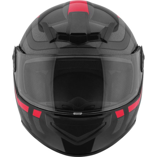 Capacete Mixs Gladiator Delta S Cinza/Vermelho 60