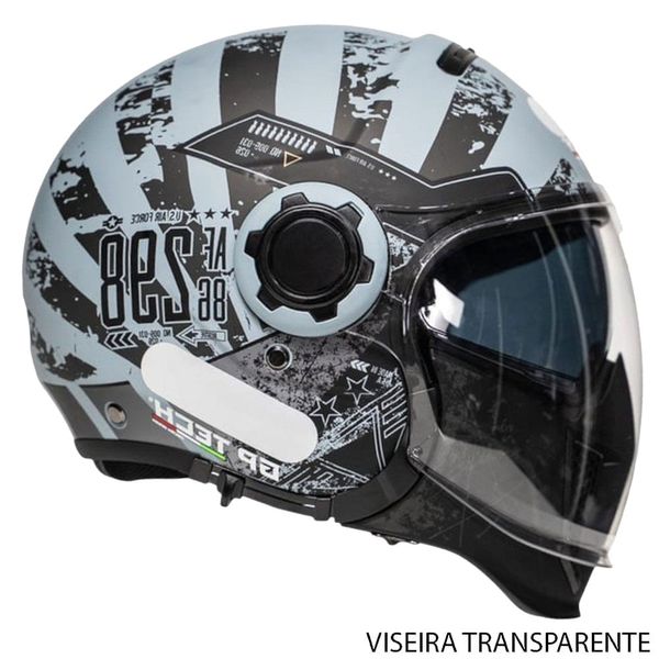 Capacete GP Tech OP13A Zoom Camuflado Azul E Preto 61 (MP)
