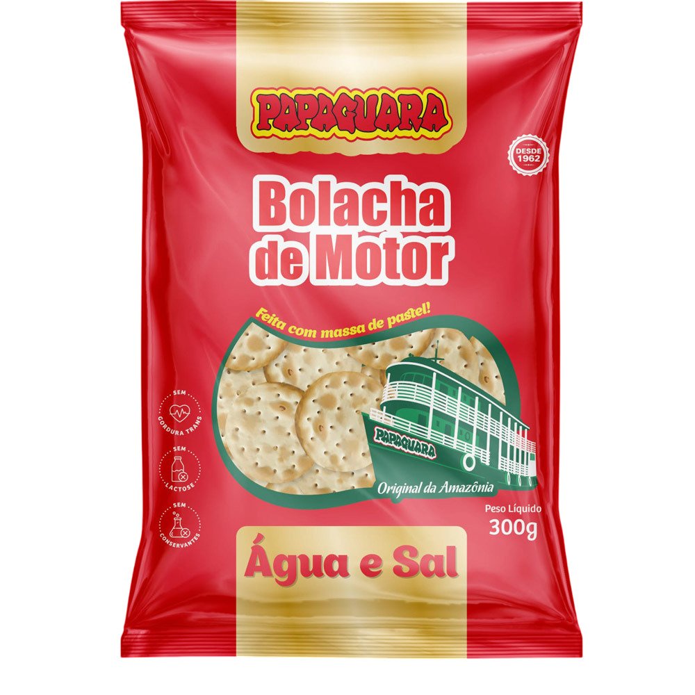 Bolacha Motor Papaguara 300g