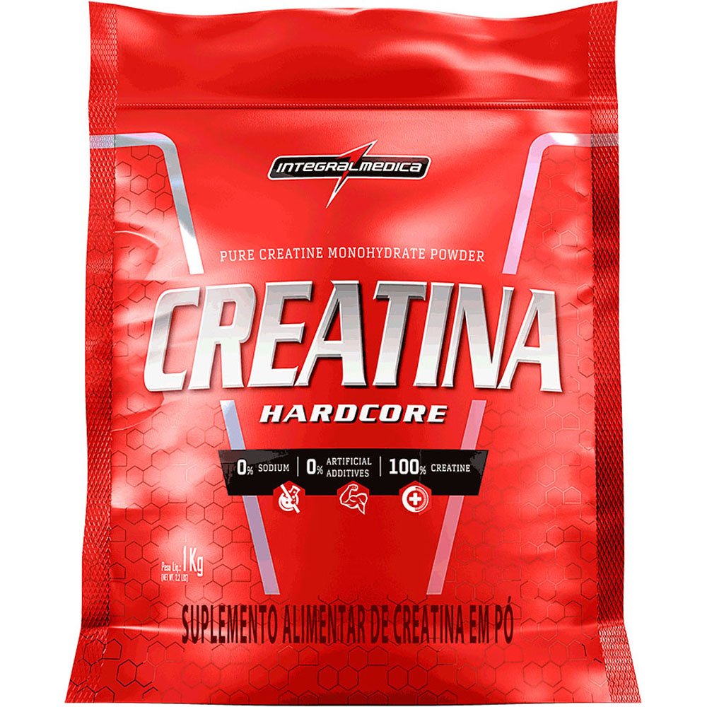 Creatina Hardcore Integralmédica 1Kg Pouch
