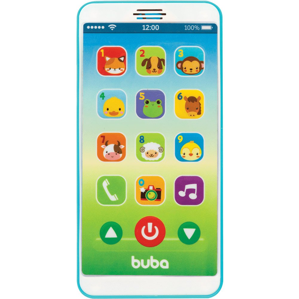 Brinquedo Telefone Baby Buba Azul 6841