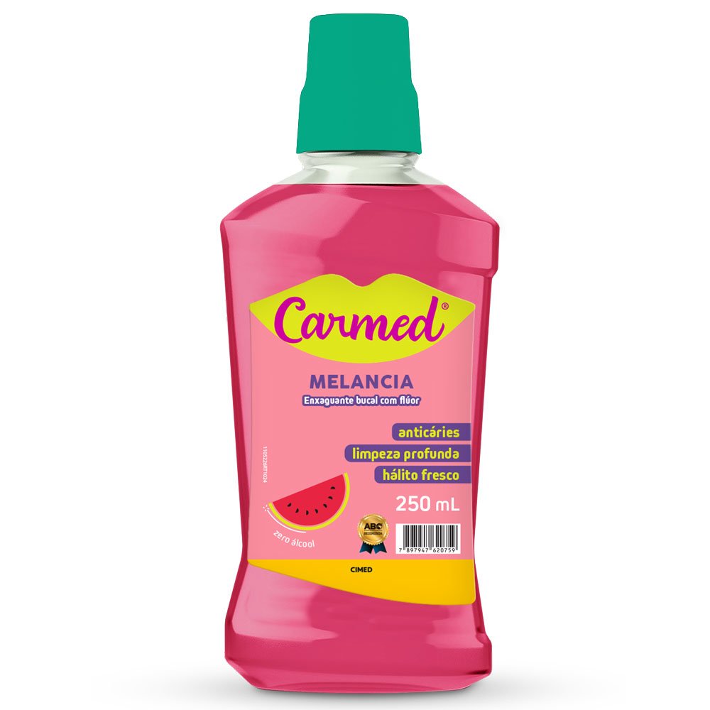 Enxaguante Bucal Carmed Melancia 250ml