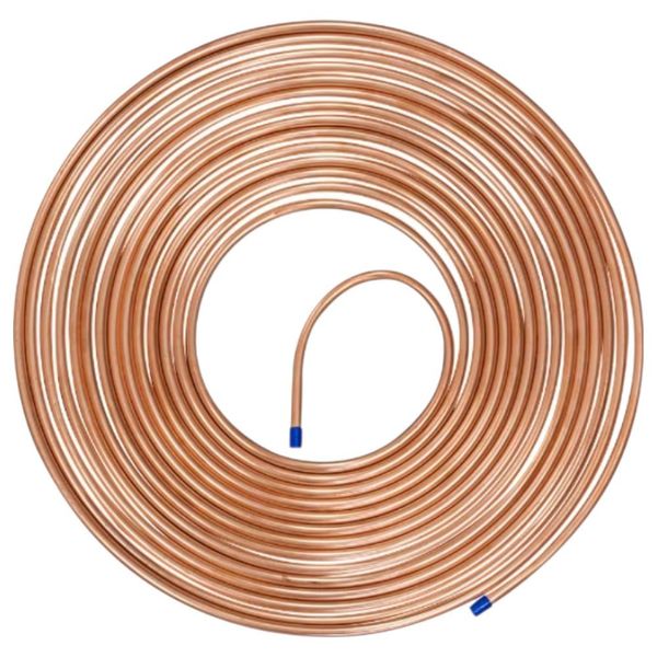 Tubo De Cobre 1/2" Termomec Flex Panqueca 15m Parede 0,79mm (MP)