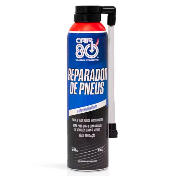 Spray Reparador De Pneus CAR80 300ml (MP)
