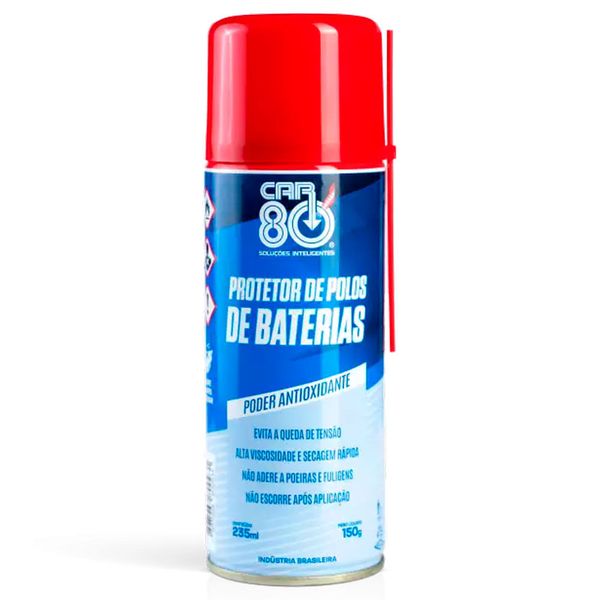 Spray Protetor De Polos E Terminais De Bateria CAR80 235ml (MP)