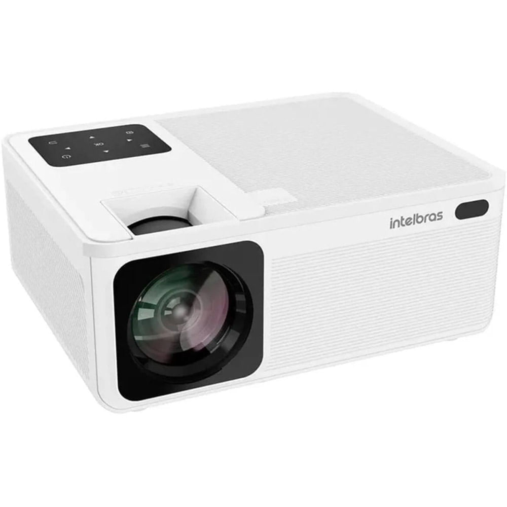 Projetor Intelbras Full HD 1080p com HDMI e USB Branco PFL5211