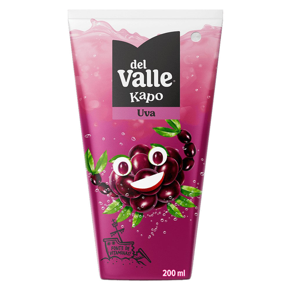 Suco Del Valle Kapo Uva Caixa 200ml