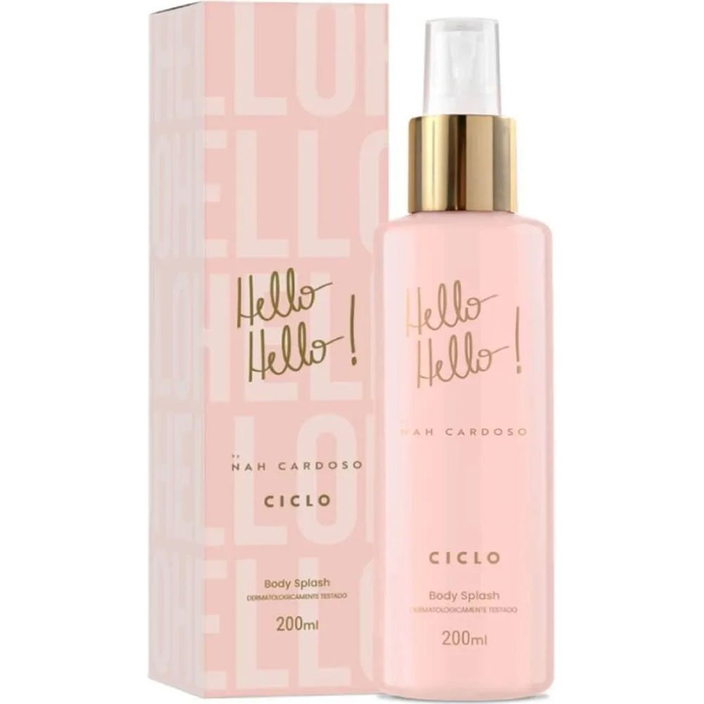 Body Splash Ciclo Hello Hello Nah Cardoso 200ml