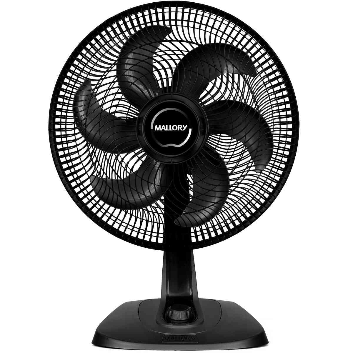 Ventilador de Mesa e Parede Mallory 40cm Turbo Fresh Preto