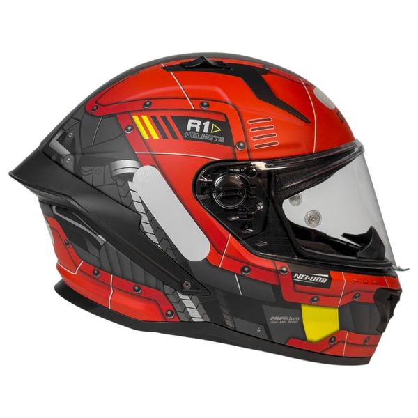 Capacete GP Tech Pilot Star Trek Fosco Vermelho 58 (MP)