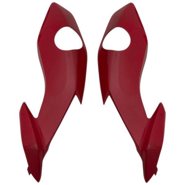 Carenagem Do Farol Lateral Wester Moto Fan 160 22/24 Vermelho (MP)