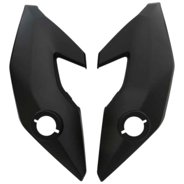 Carenagem Do Farol Lateral Wester Moto Titan 150 2014 Preto Fosco (MP)