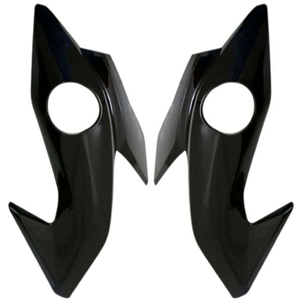 Carenagem Do Farol Lateral Wester Moto Titan 160 2016 Preto Injetado (MP)