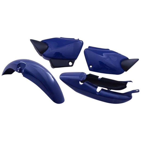 Kit Carenagem 5 Peças Wester Moto Titan 125 2000 Azul (MP)