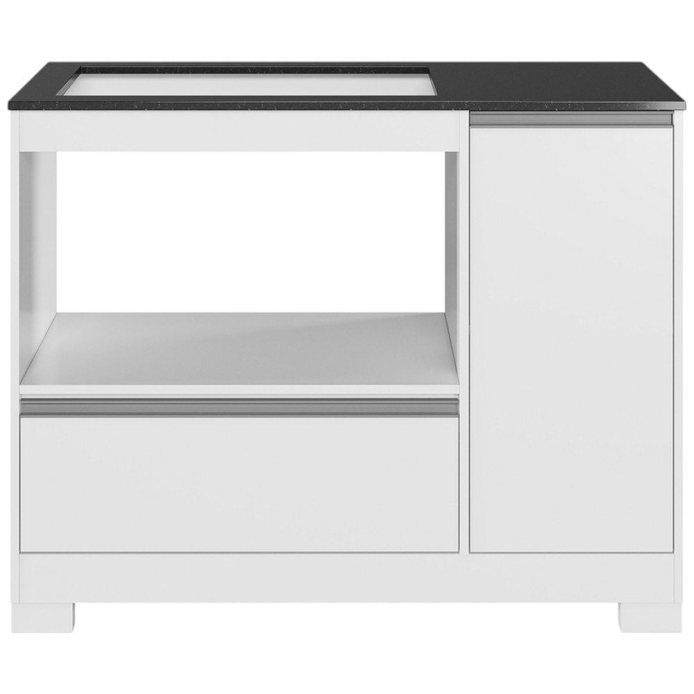 Balcão Para Cooktop Notável 01 Porta Branco NT3050
