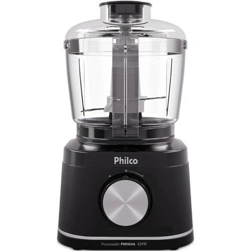 Processador Philco Pmn04A Jarra Para 500Ml 420W Cor Preto