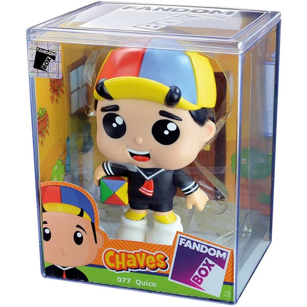 Boneco Lider Fandombox Quico Chaves 3493