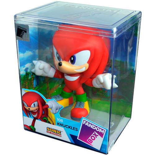 Boneco Lider Fandombox Knuckles Turma do Sonic 3502