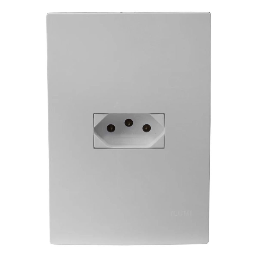 Tomada Simples Ilumi 20A 250V I9 Branco 94141 (MP)