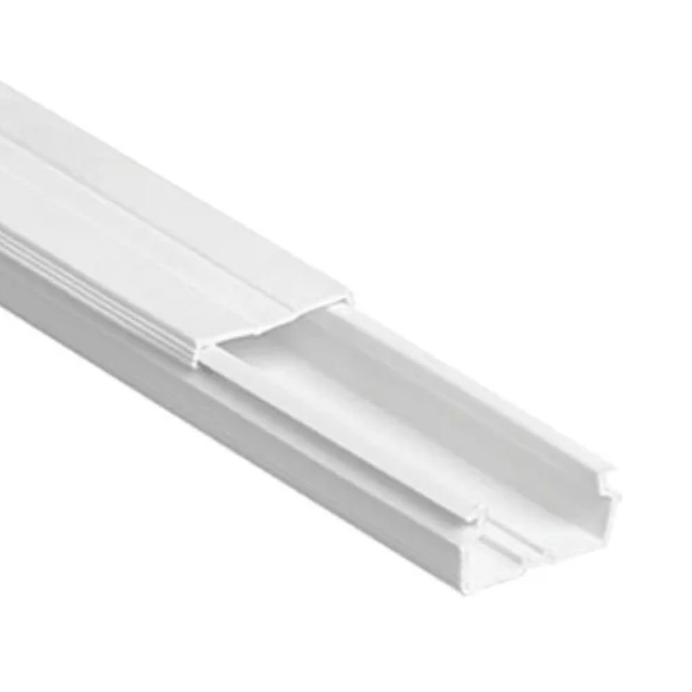 Canaleta Com Fita Dupla Face Ilumi 20X10mm 2m Branca (MP)