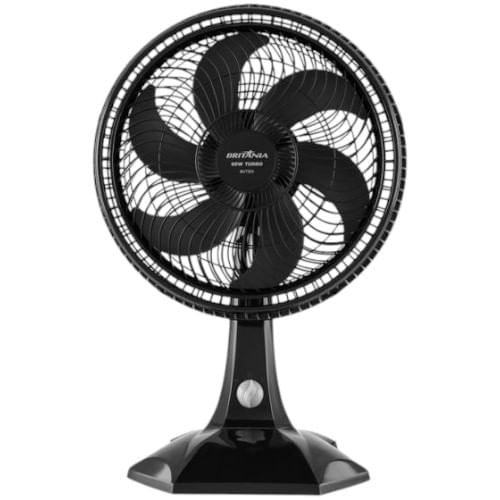 Ventilador De Mesa E Parede Britânia Max Force Preto BVT301