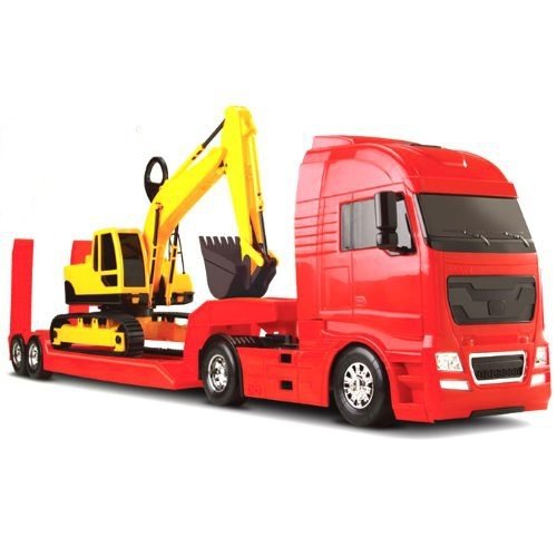Brinquedo Carro Escavadeira Roma Jensen 24 cm 1327