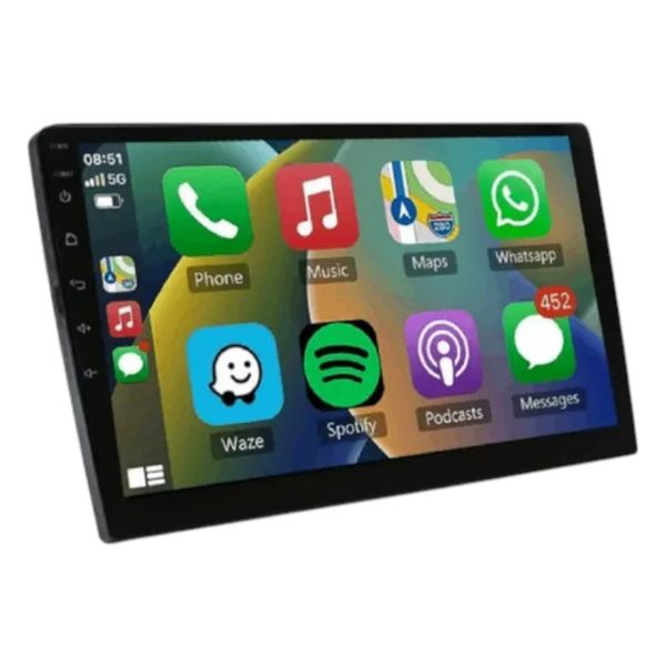 Central Multimídia KX3 Carplay E Android Auto Sem Fio KRC3200 (MP)