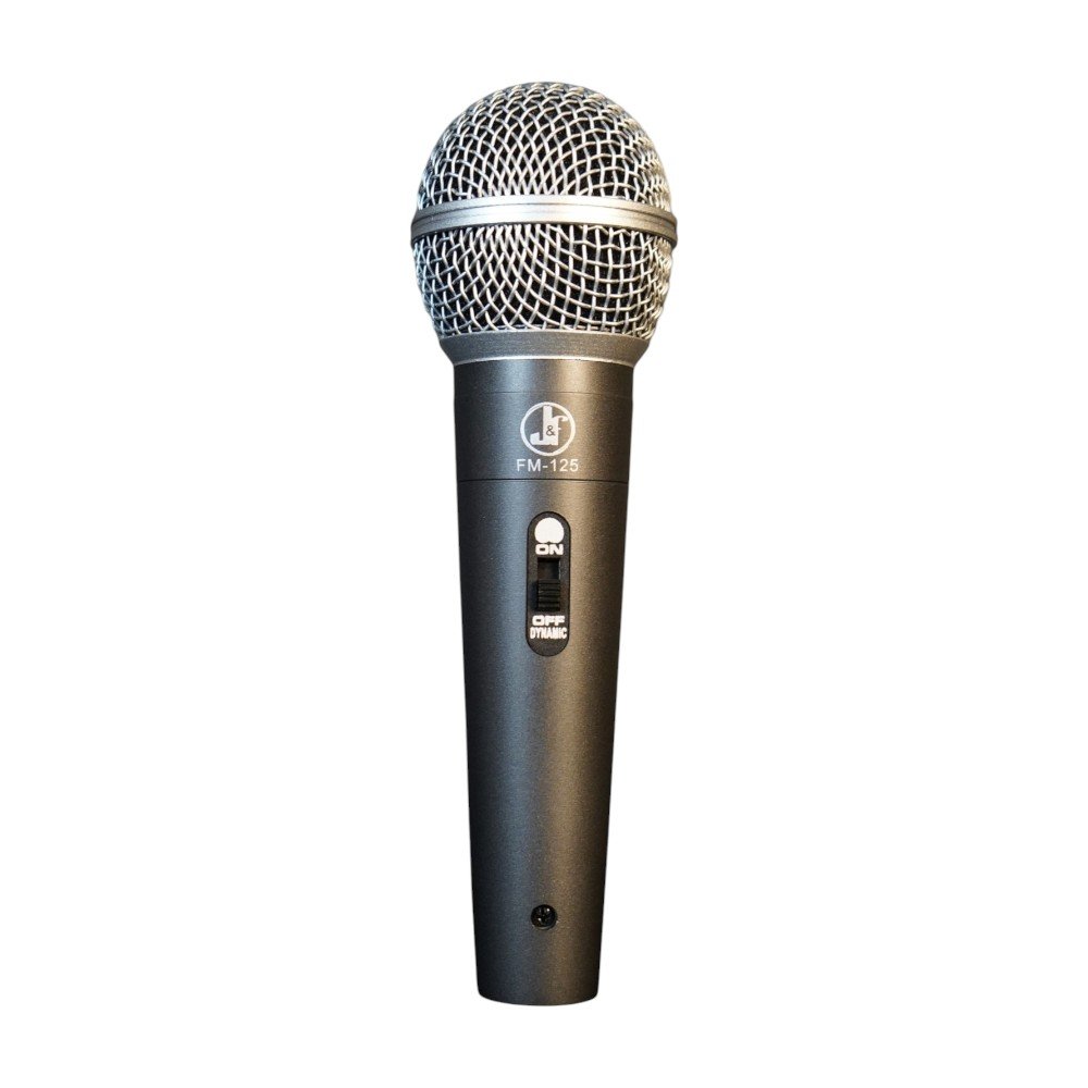 Microfone Com Fio J&F Cabo FM-125 (MP)