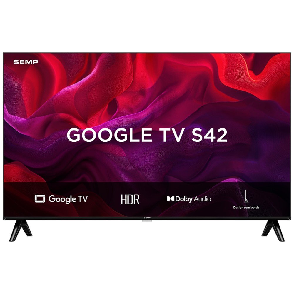 Smart TV 43" SEMP LED FHD Google TV 43S42