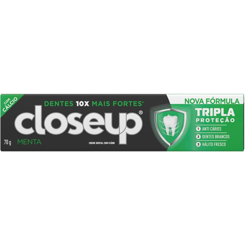 Creme Dental Close Up Triple 70g Menta