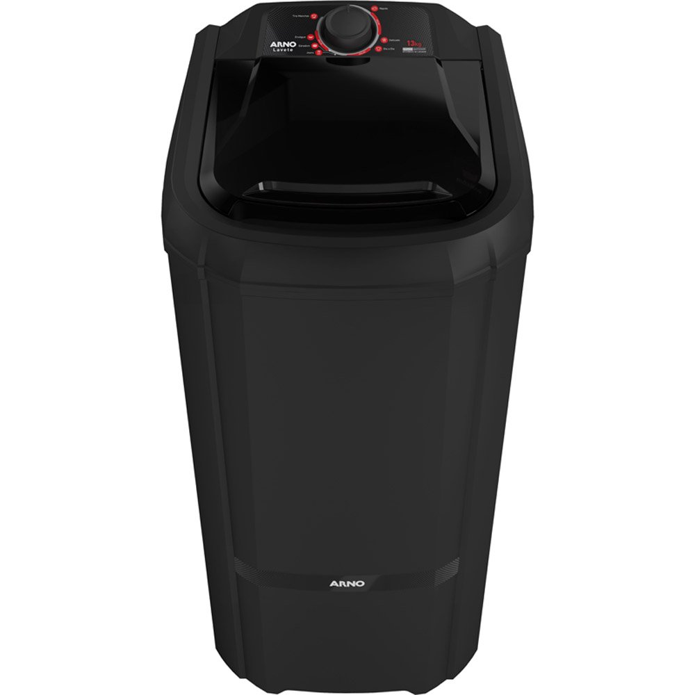 Lavadora Semiautomática Arno 13kg 127V Preto LAS13