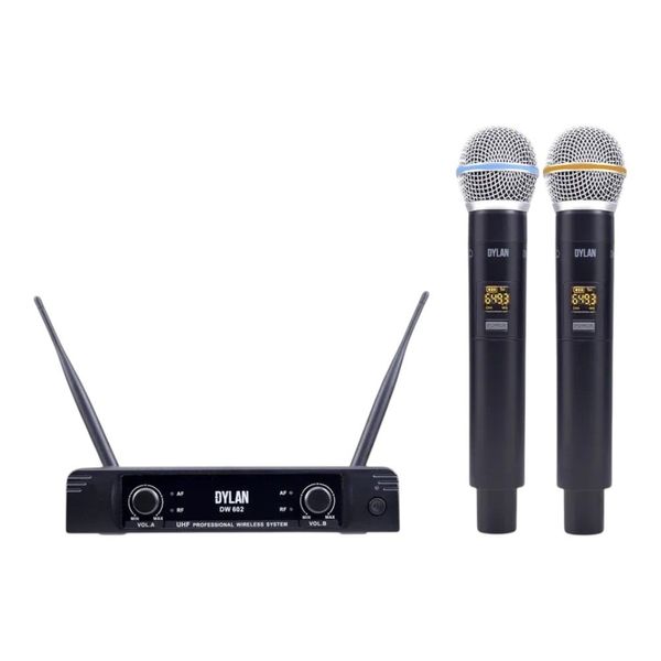 Microfone Sem Fio Dylan Duplo DW-602 (MP)