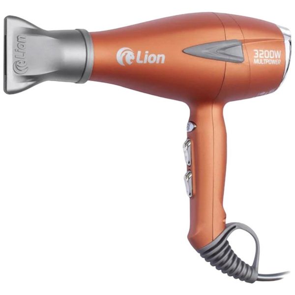 Secador De Cabelo Profissional Lion Multipower 3200W 220V Cobre (MP)