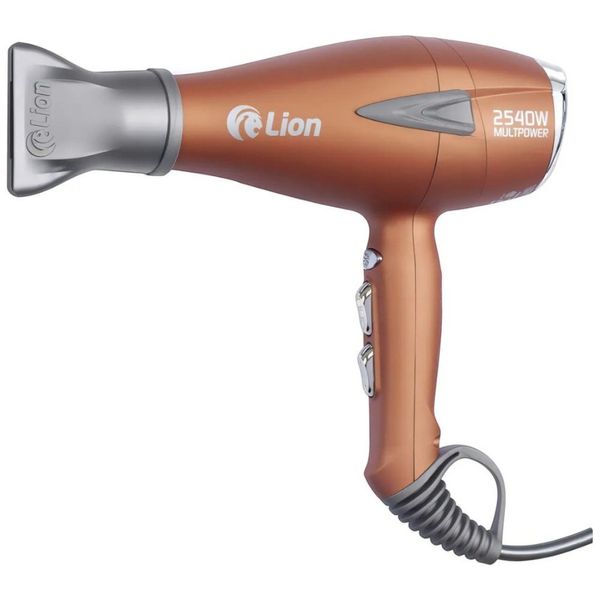 Secador De Cabelo Profissional Lion Multipower 2540W 127V Cobre (MP)