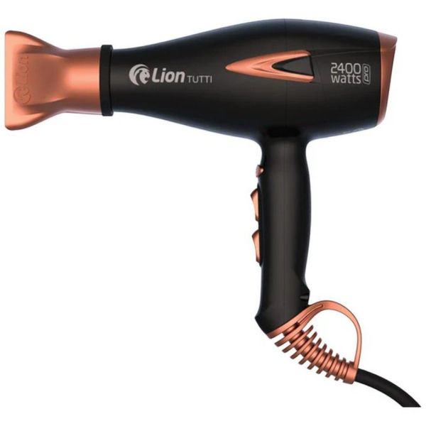 Secador De Cabelo Profissional Lion Tutti 2400W 127V Cobre (MP)