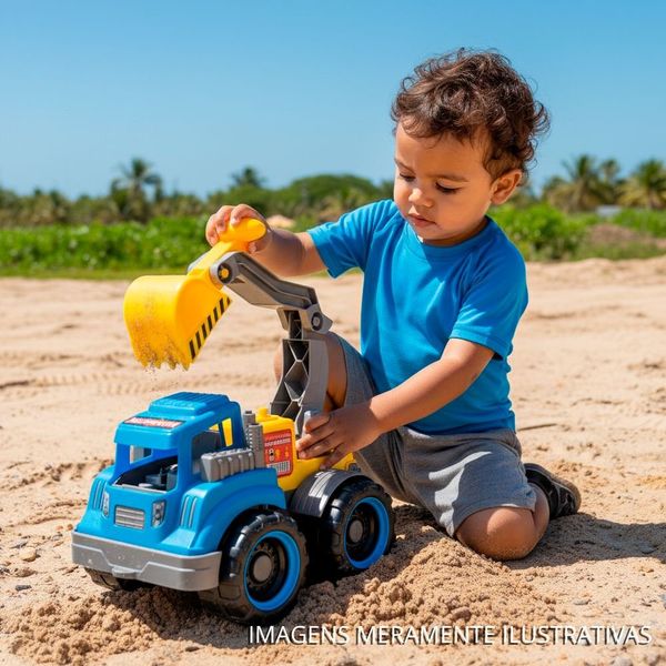 Excavator De Brinquedo Tilin Cores Sortidas (MP)